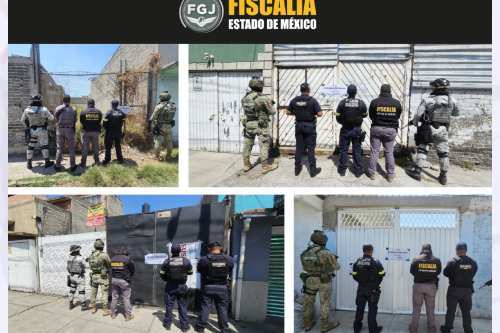 Recupera Fiscalía del Edomex 14 inmuebles tras denuncias por despojo; hay dos detenidos